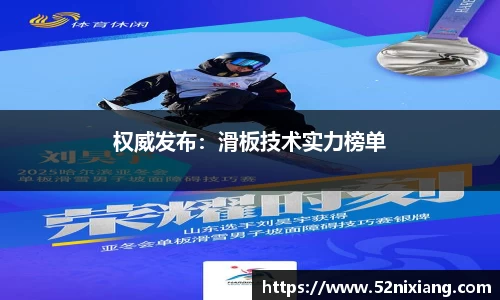 权威发布：滑板技术实力榜单