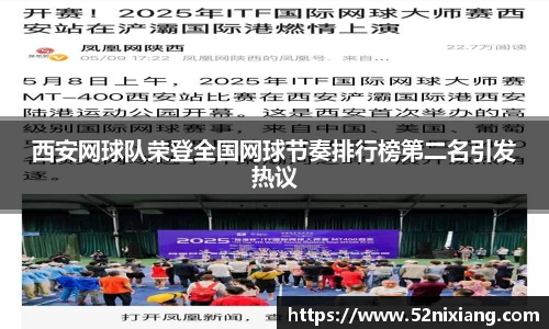 西安网球队荣登全国网球节奏排行榜第二名引发热议