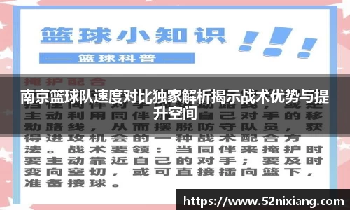 南京篮球队速度对比独家解析揭示战术优势与提升空间